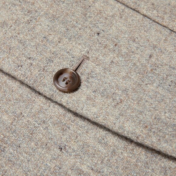 Lubiani (Italy) Lambswool Basket Weave, Soft Tailoring, Relaxed Silhouette - Picture 9 of 10